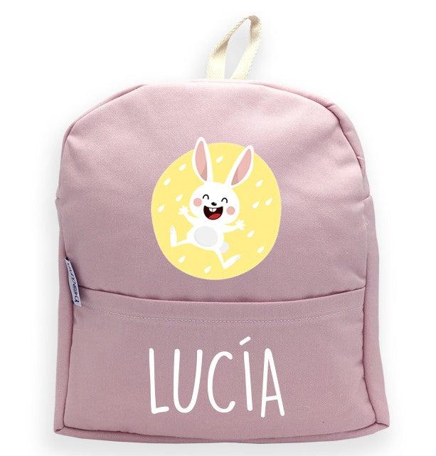 Mochila Personalizada Infantil Conejito con Nombre Boann - Nanetes #