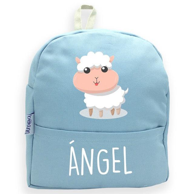 Mochila Personalizada Infantil Oveja con Nombre Boann - Nanetes #