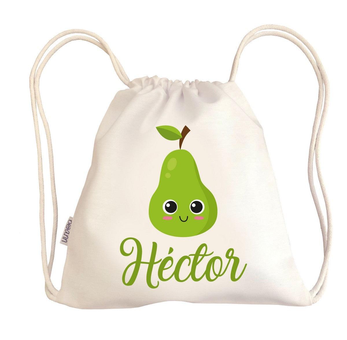 Bolsa Tela Niños Petate Personalizado Pera con Nombre Boann - Nanetes #