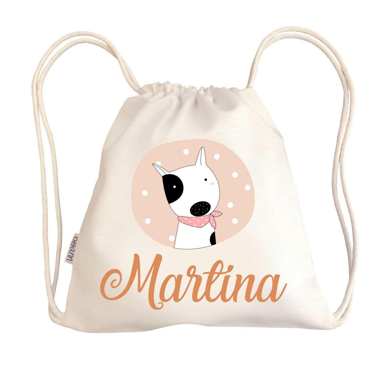 Bolsa Tela Niños Personalizado Perro - Nanetes #