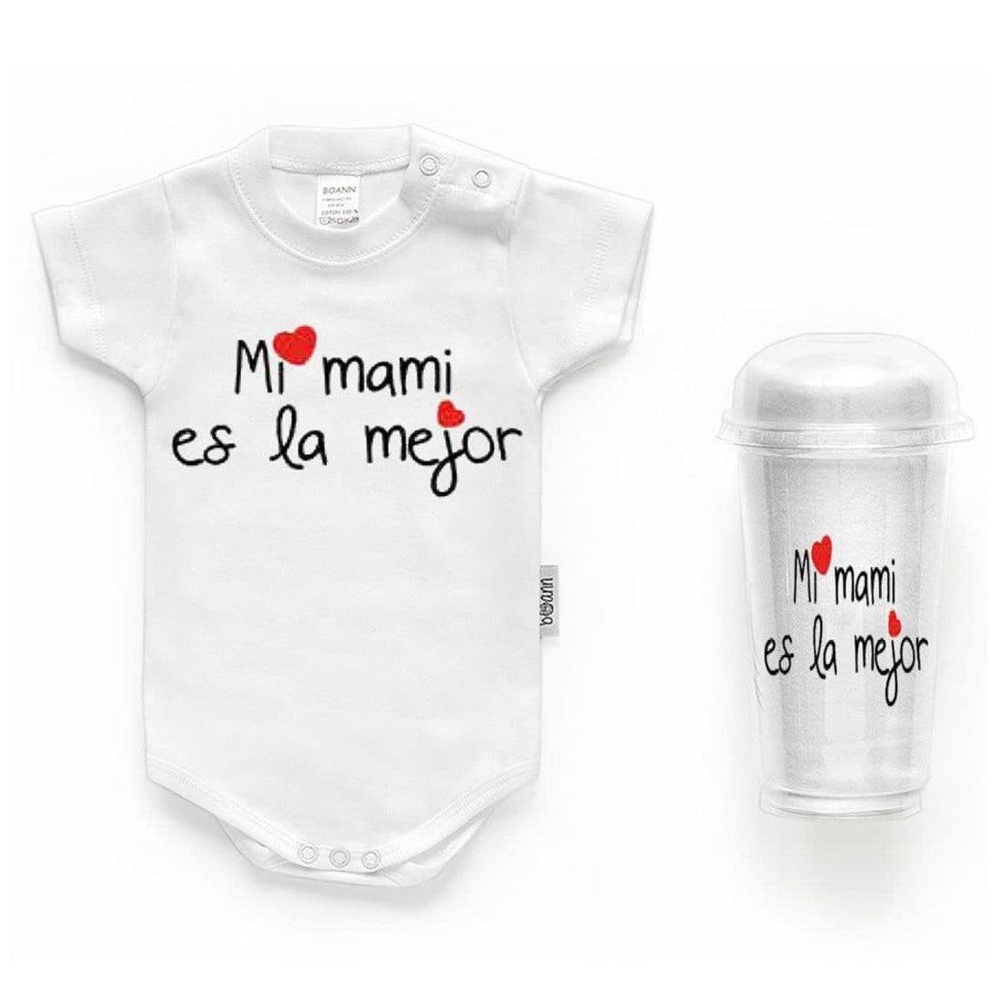 Body Personalizado Bebé Mi Mami la Mejor Boann - Nanetes #