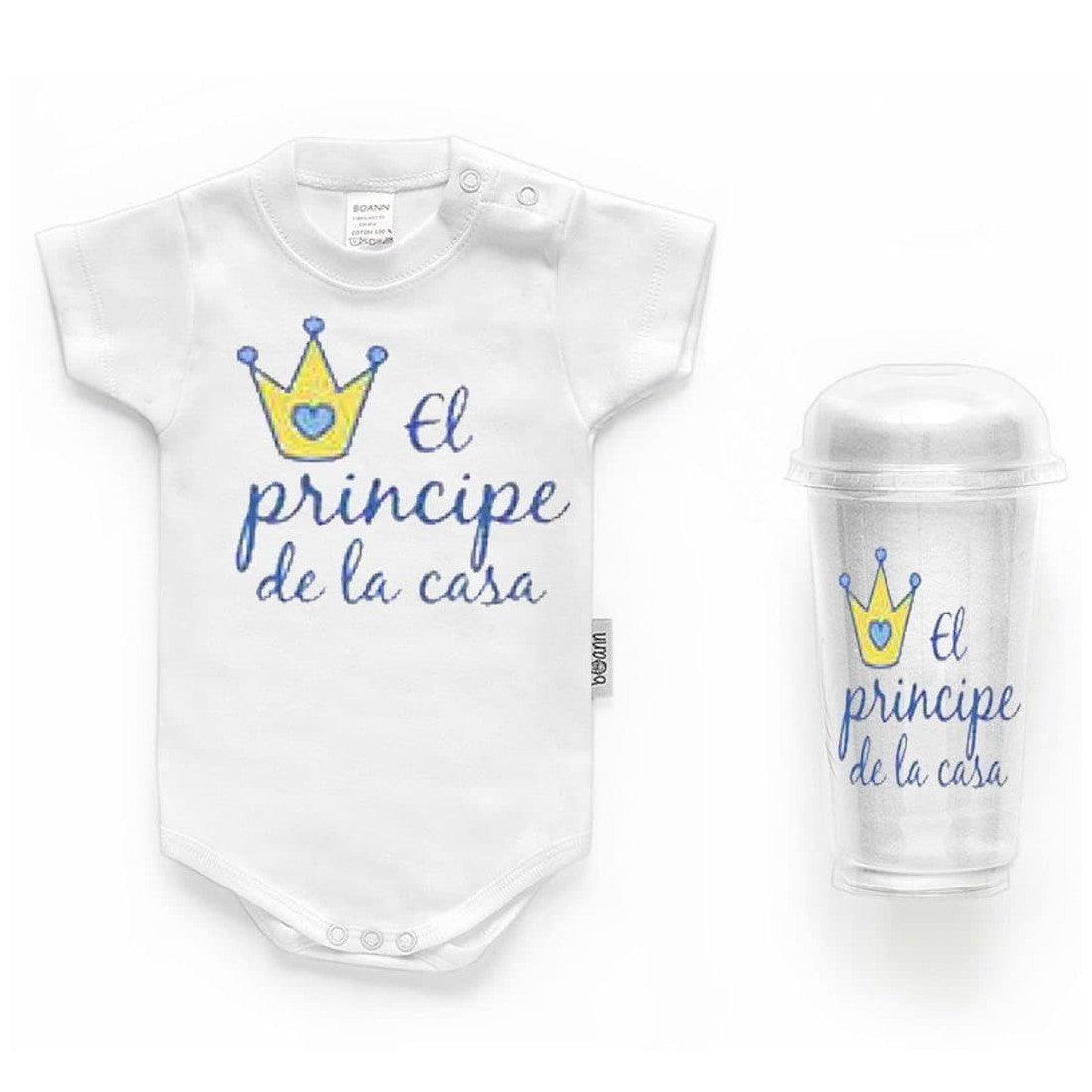 Body Personalizado Bebé El Príncipe de la Casa Boann - Nanetes #