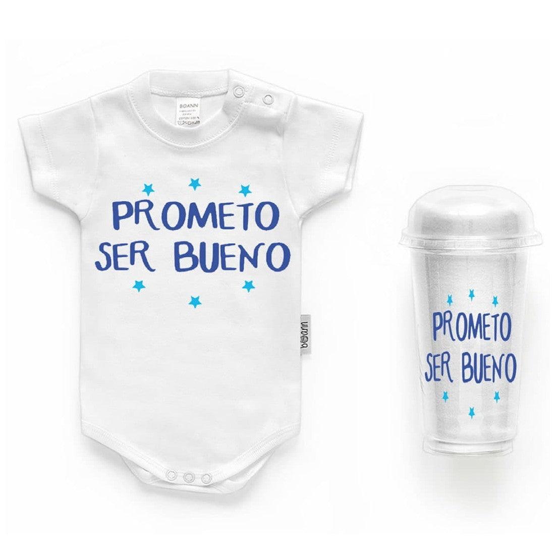 Body Personalizado Bebé Prometo ser Bueno Boann - Nanetes #