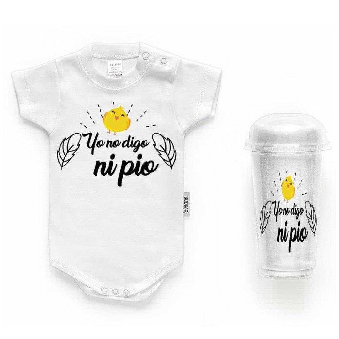 Body Personalizado Bebé Yo no digo ni Pio Boann - Nanetes #