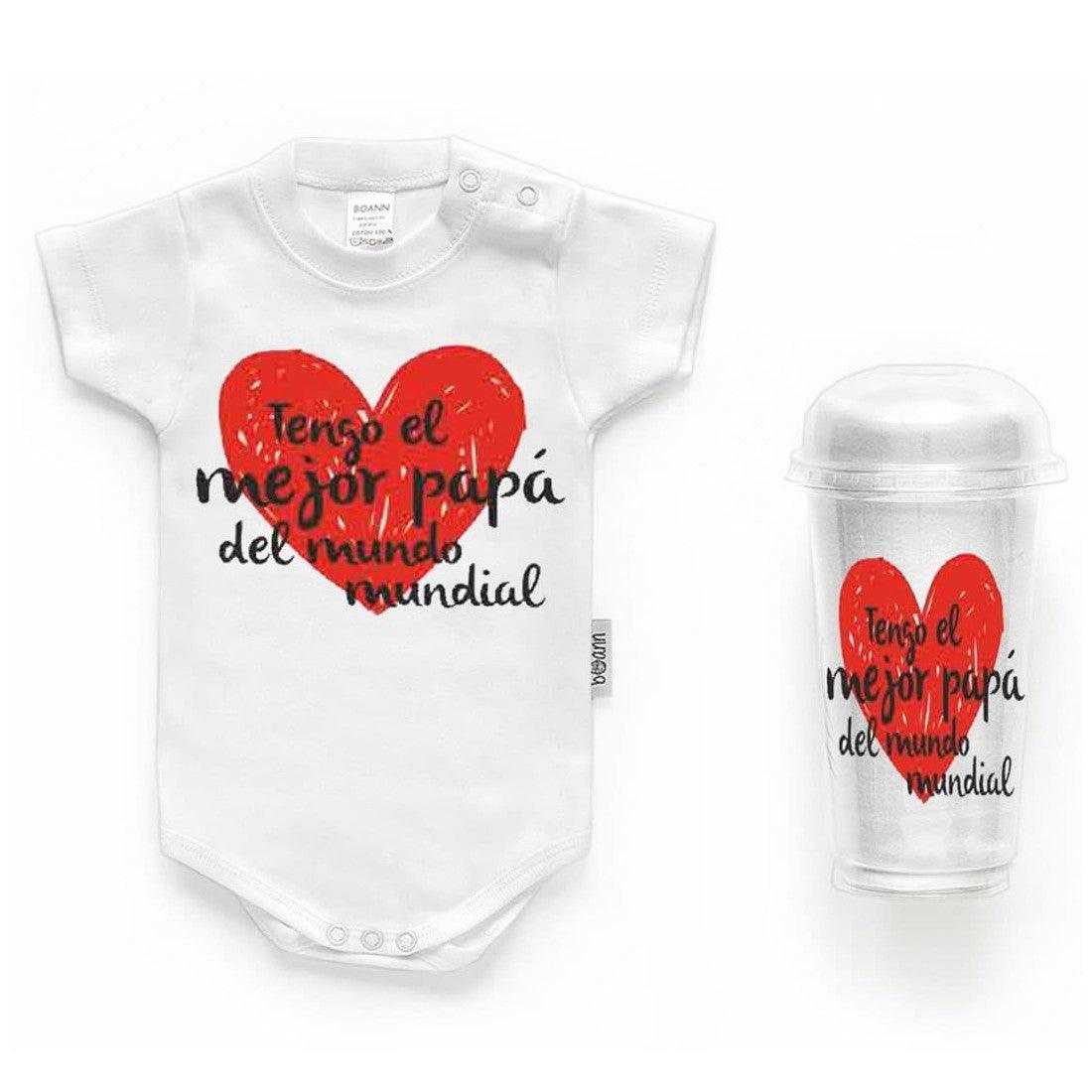 Body Personalizado Bebé Tengo el Mejor Papá Boann - Nanetes #