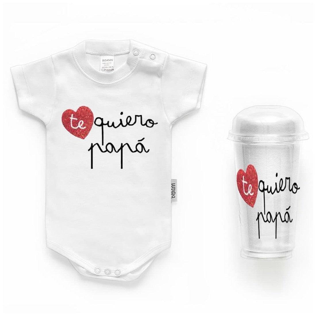 Body Personalizado Bebé Te quiero Papá Boann - Nanetes #