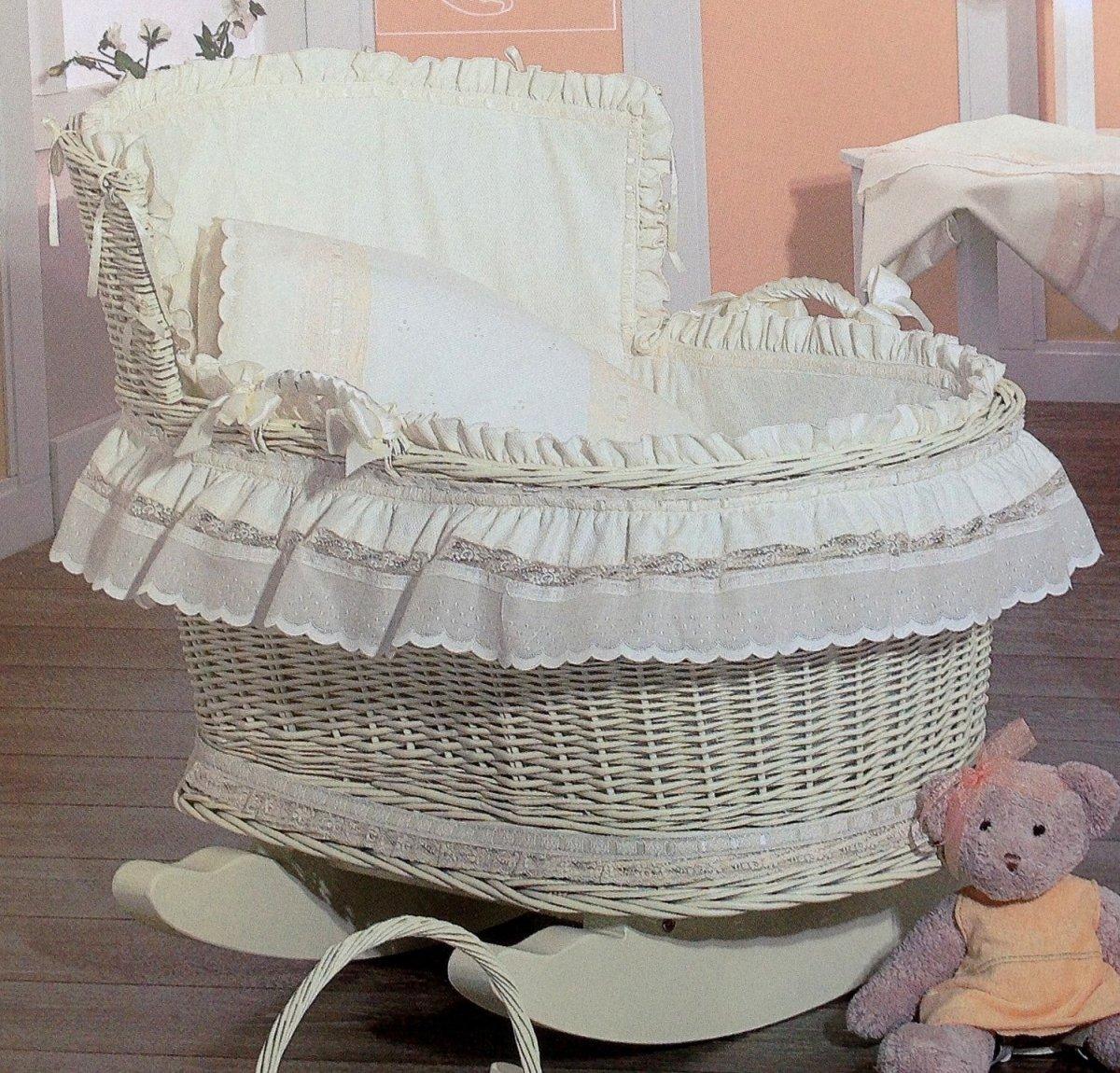 Balancin De Mimbre Pique Royal Beige - Nanetes #
