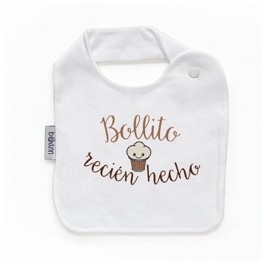 Babero Bebé Divertido Bollito Recien Hecho Boann - Nanetes #