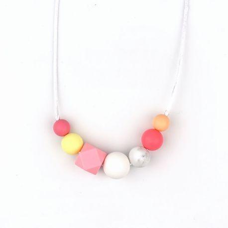 Collar de Lactancia Silicona Basic Spring Rosa Mi Pipo - Nanetes #