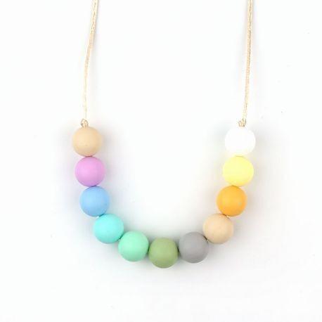 Collar de Lactancia Silicona Basic Soft Multicolor Mi Pipo - Nanetes #