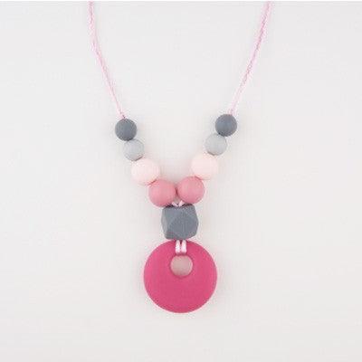Collar de Lactancia Silicona Premium Fuxia Mi Pipo - Nanetes #
