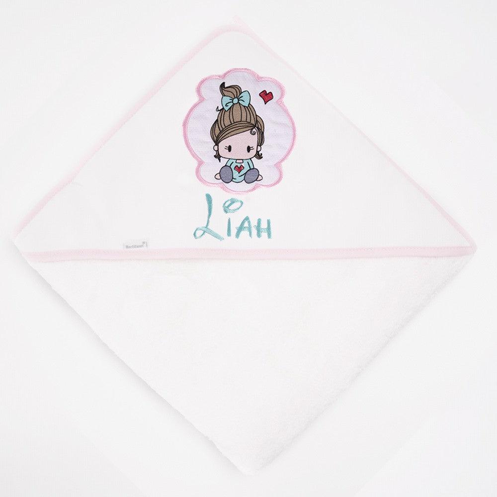 Capa de Baño Bebé Personalizada Niña Nanetes - Nanetes #