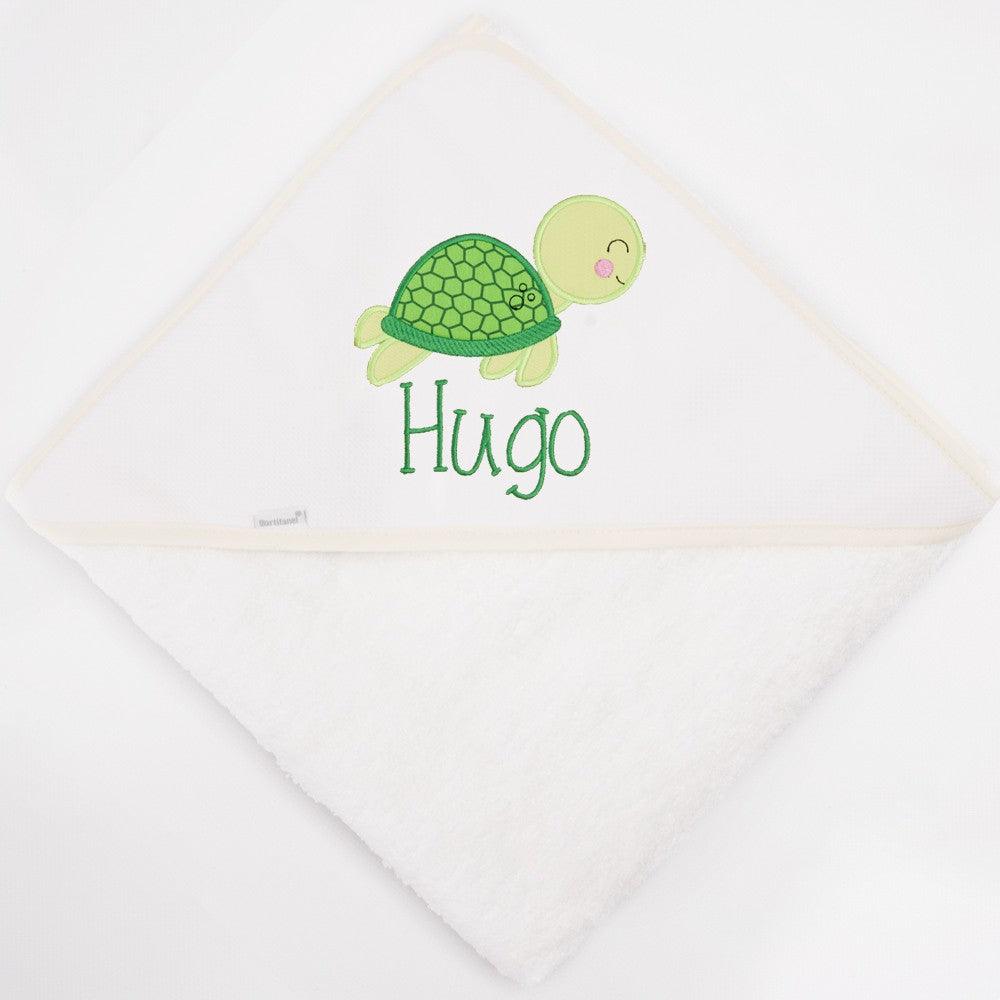 Capa de Baño Bebé Personalizada Tortuga Nanetes - Nanetes #