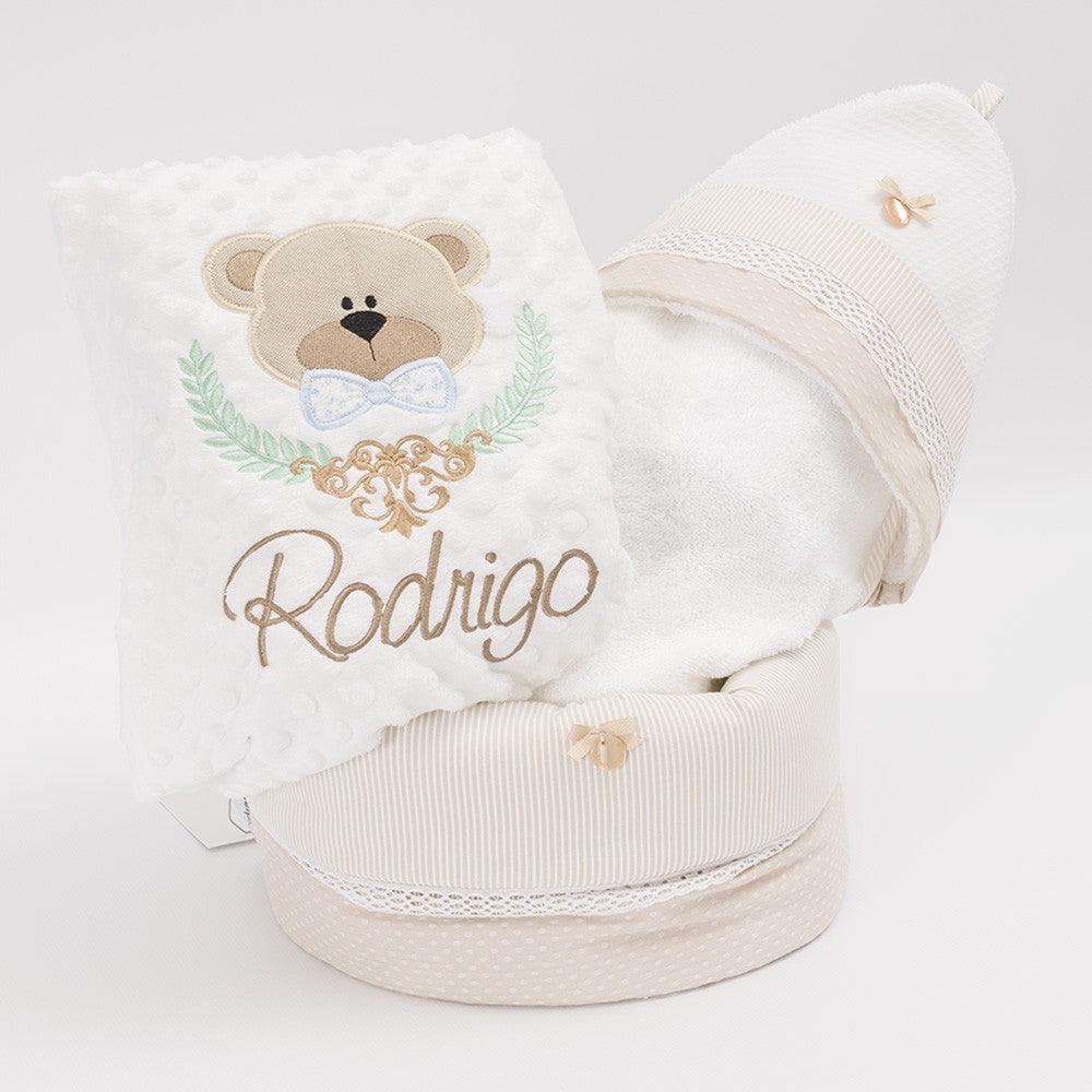 Cesta Regalo Canastilla Osito Venecia Beige Nanetes - Nanetes #