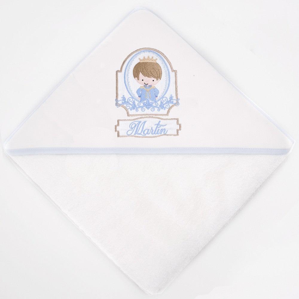 Capa de Baño Bebé Personalizada Príncipe Nanetes - Nanetes #