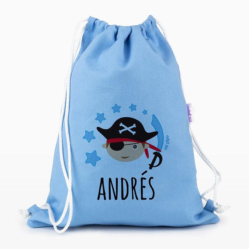 Bolsa Tela Petate Lona Personalizado Big Pirata Mi Pipo - Nanetes #