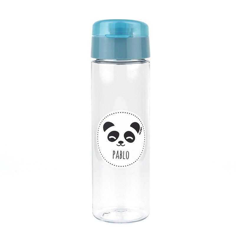 Botella Infantil Personalizada 600 ml Panda Azul Mi Pipo - Nanetes #