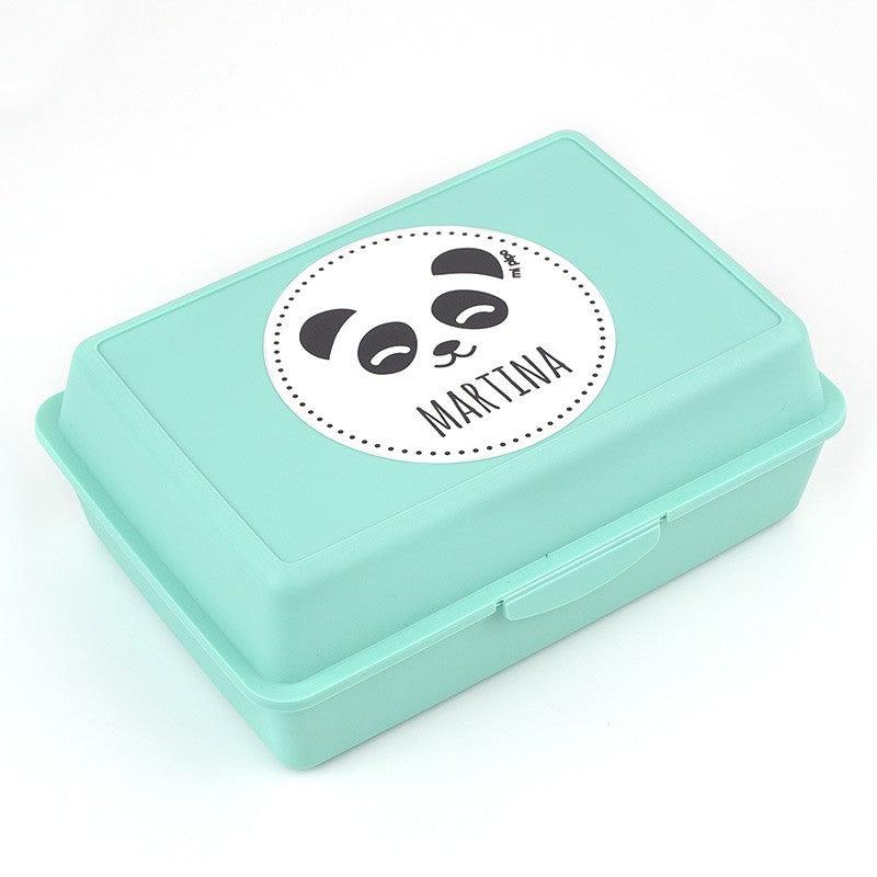 Fiambrera Infantil Panda Menta Mi Pipo - Nanetes #