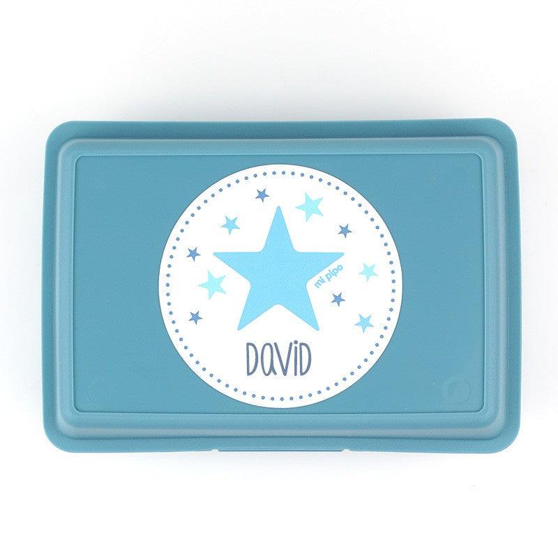 Caja Almuerzo Infantil Estrella Azul Mi Pipo - Nanetes #