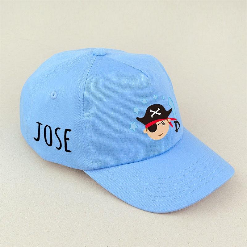 Gorra Junior Personalizada Pirata Azul Mi Pipo - Nanetes #