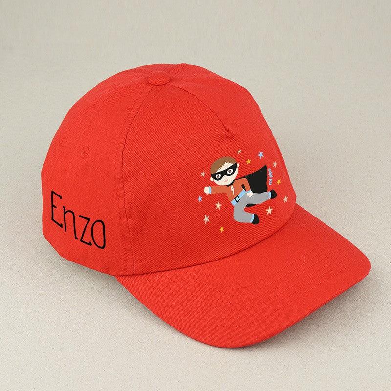 Gorra Junior Personalizada Superhéroe Rojo Mi Pipo - Nanetes #