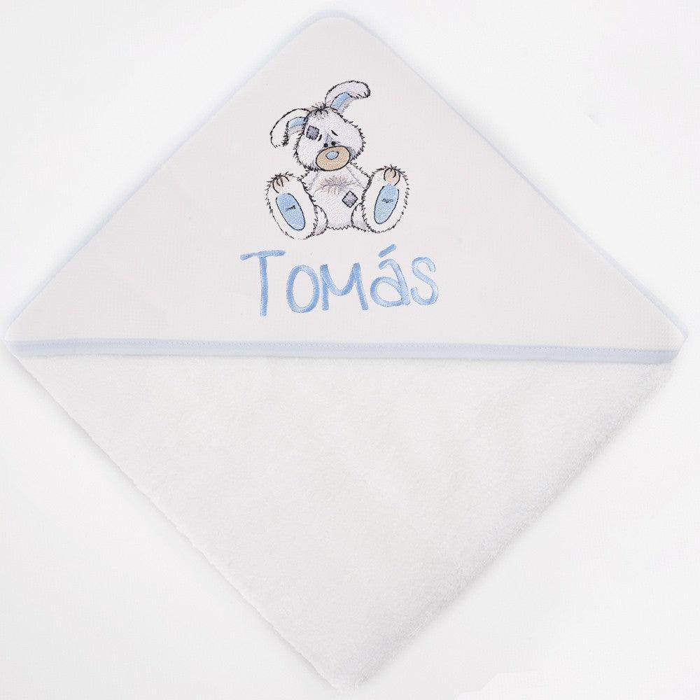 Capa de Baño Bebé Personalizada Conejito Old Toy Nanetes - Nanetes #