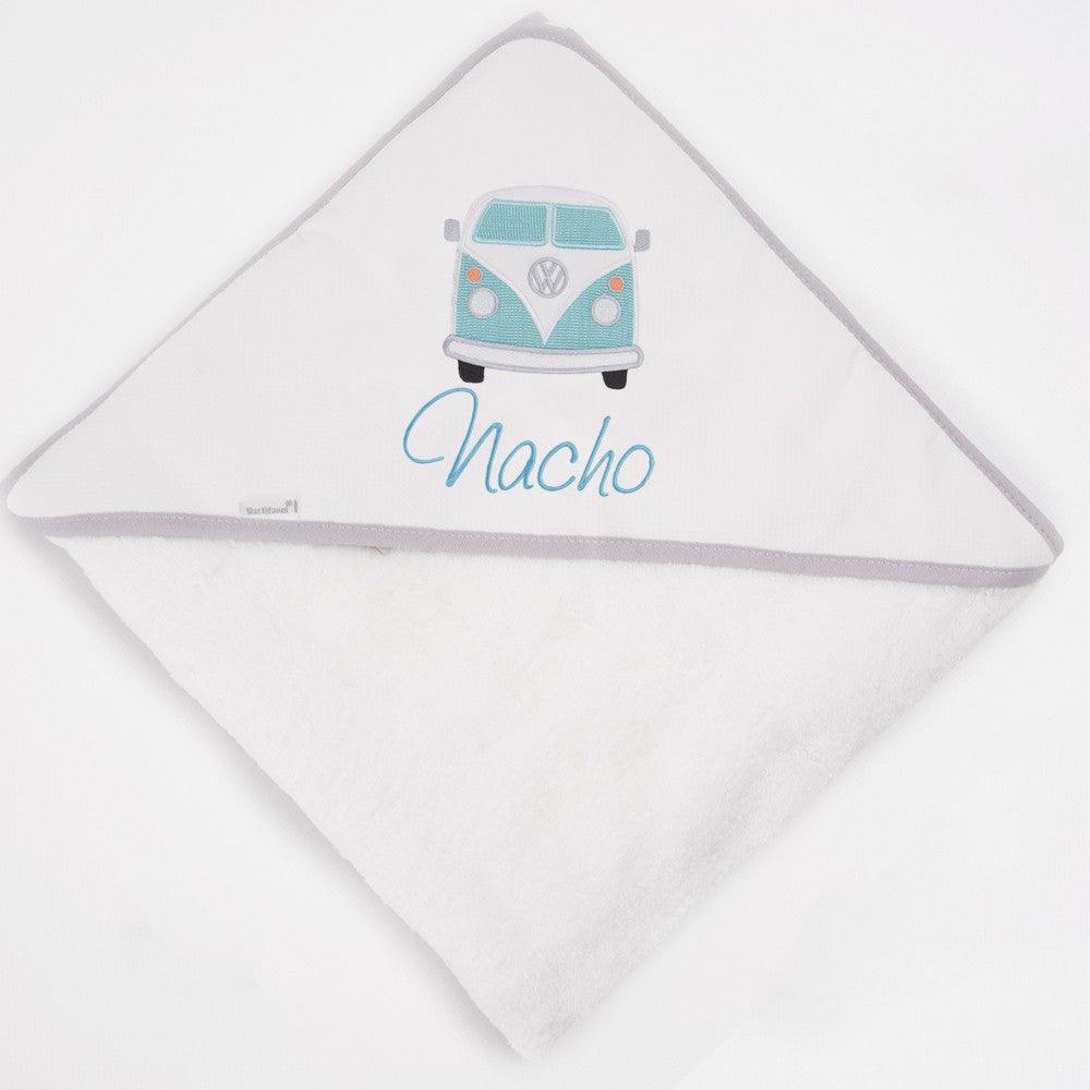 Capa de Baño Bebé Personalizada Furgoneta Nanetes - Nanetes #