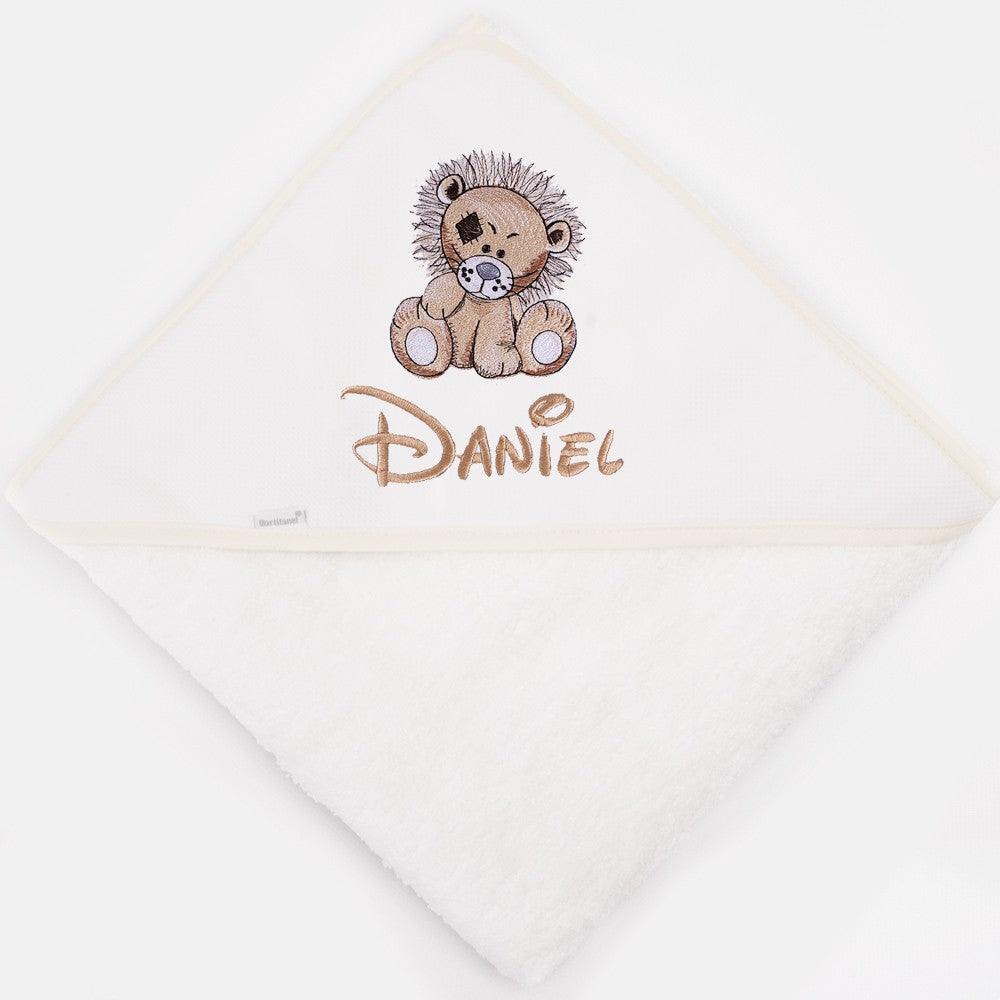 Capa de Baño Bebé Personalizada Leon Old Toy Nanetes - Nanetes #
