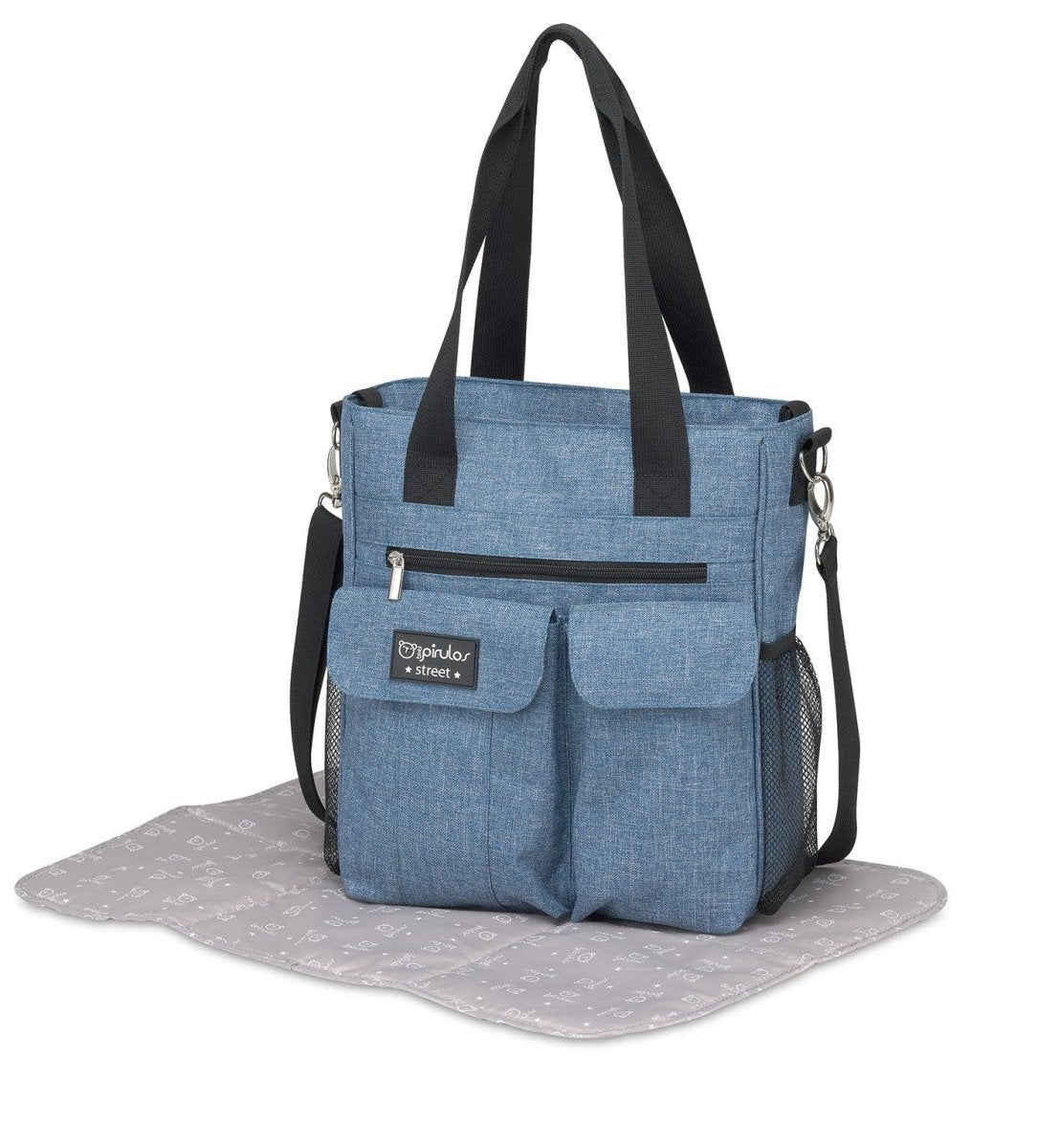 Bolso Silla Paseo Bebé Pirulos Carry Turquesa - Nanetes