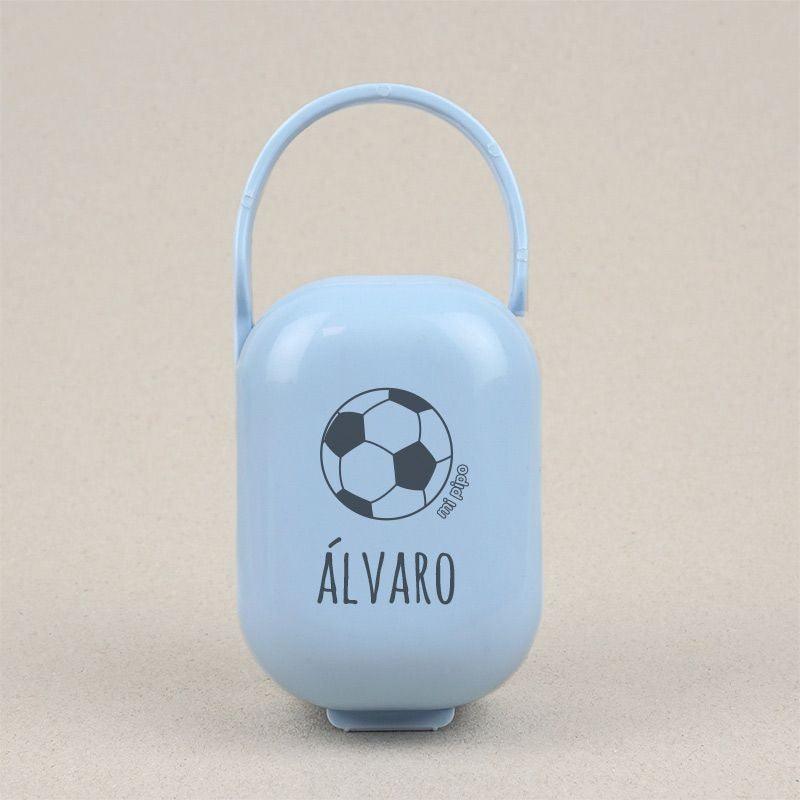 Caja Portachupetes Personalizada Mi Pipo Fútbol - Nanetes #