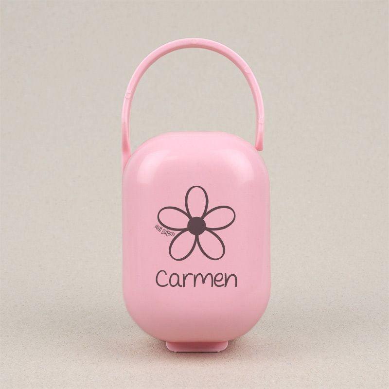 Caja Portachupetes Personalizada Mi Pipo Flor - Nanetes #