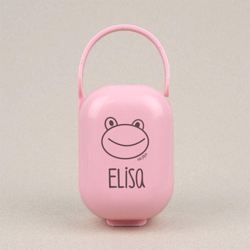 Caja Portachupetes Personalizada Mi Pipo Rana - Nanetes #