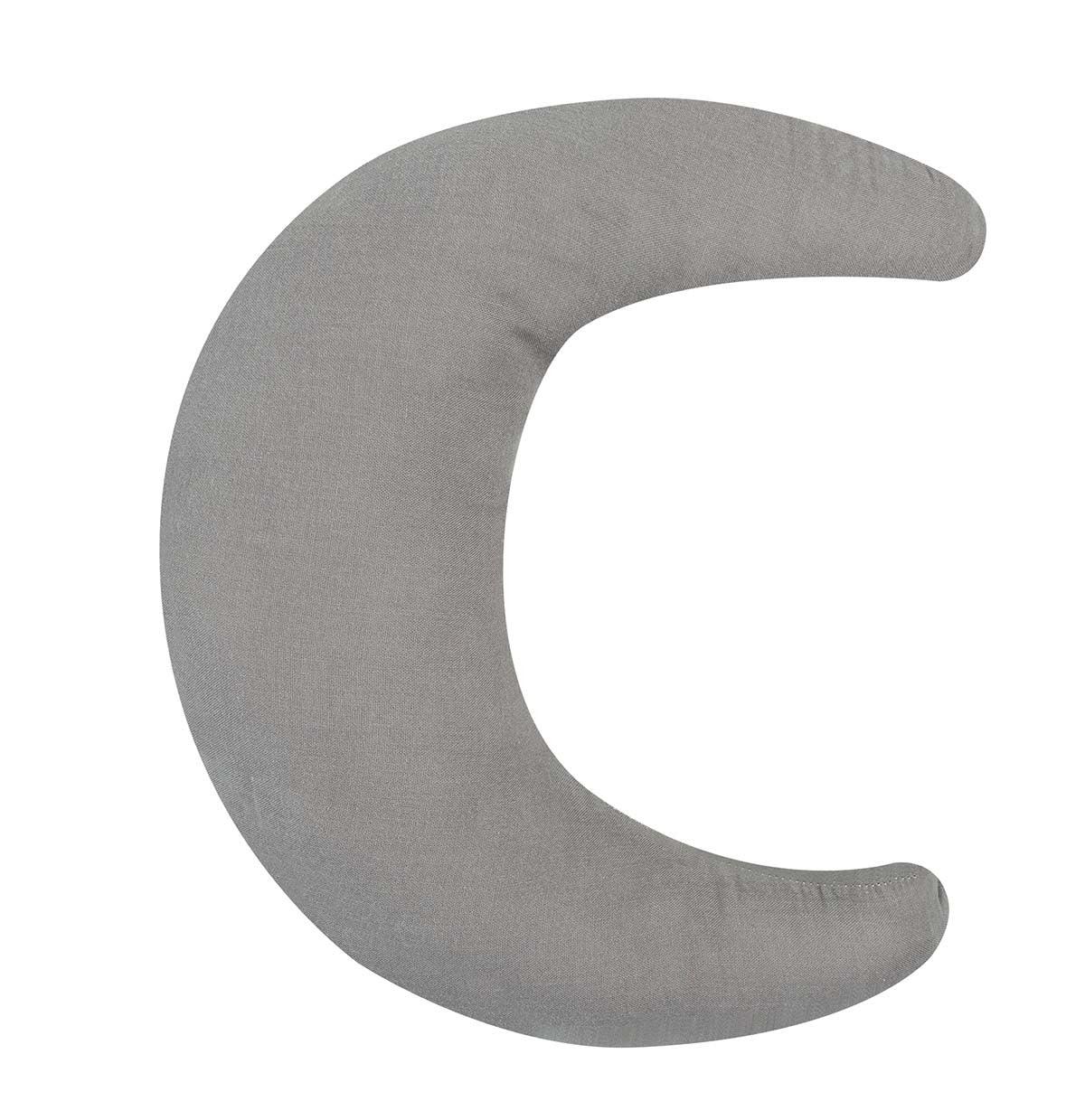 Cojín Decorativo Infantil Luna Gris Bimbi Casual Dream Marengo - Nanetes #