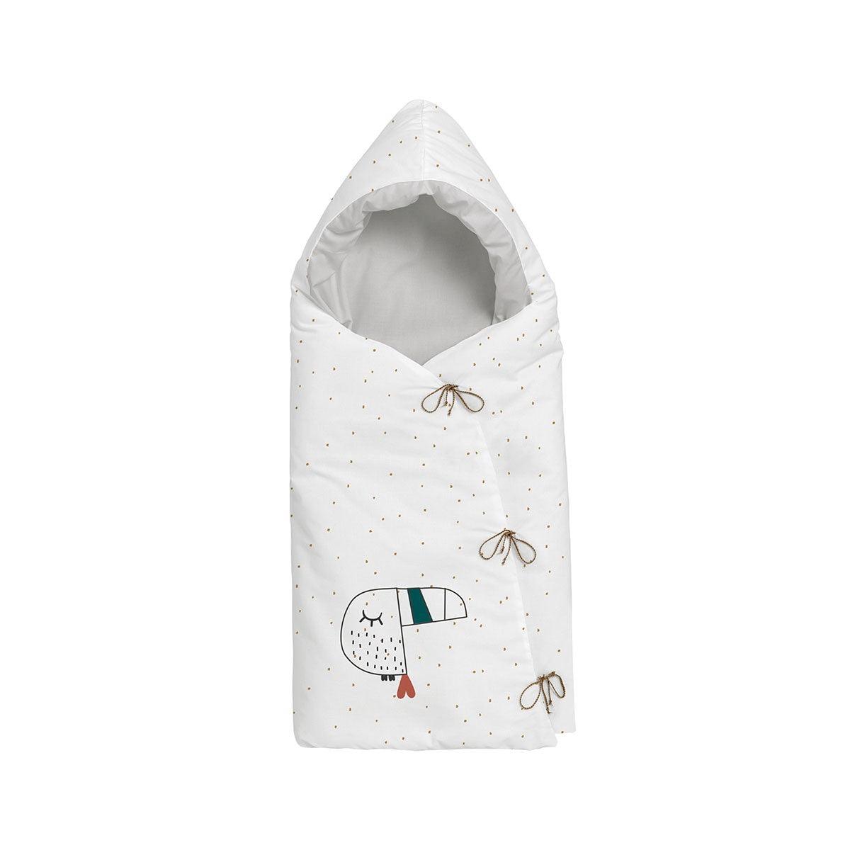 Saco Arrullo Capazo Y Grupo 0 Bebé Capucha Jungla Bimbi PIrulos - Nanetes #