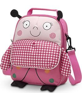 Mochila Caritas Mariquita Rosa Bimbi Pirulos - Nanetes #