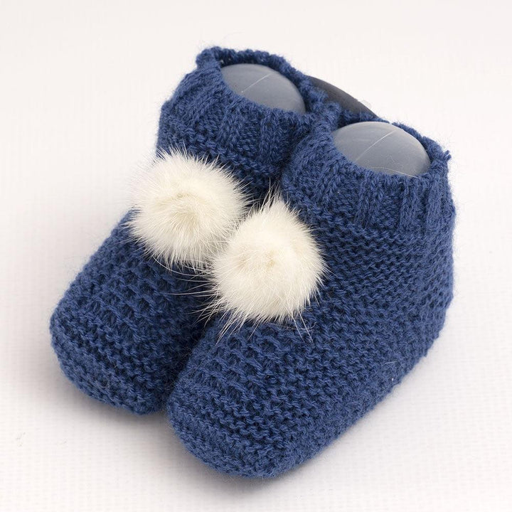 Peucos Invierno Bebé Pompon Juliana j4195 Colores - Nanetes #