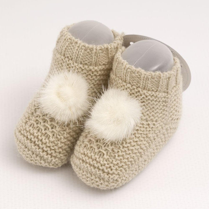 Peucos Invierno Bebé Pompon Juliana j4195 Colores - Nanetes #