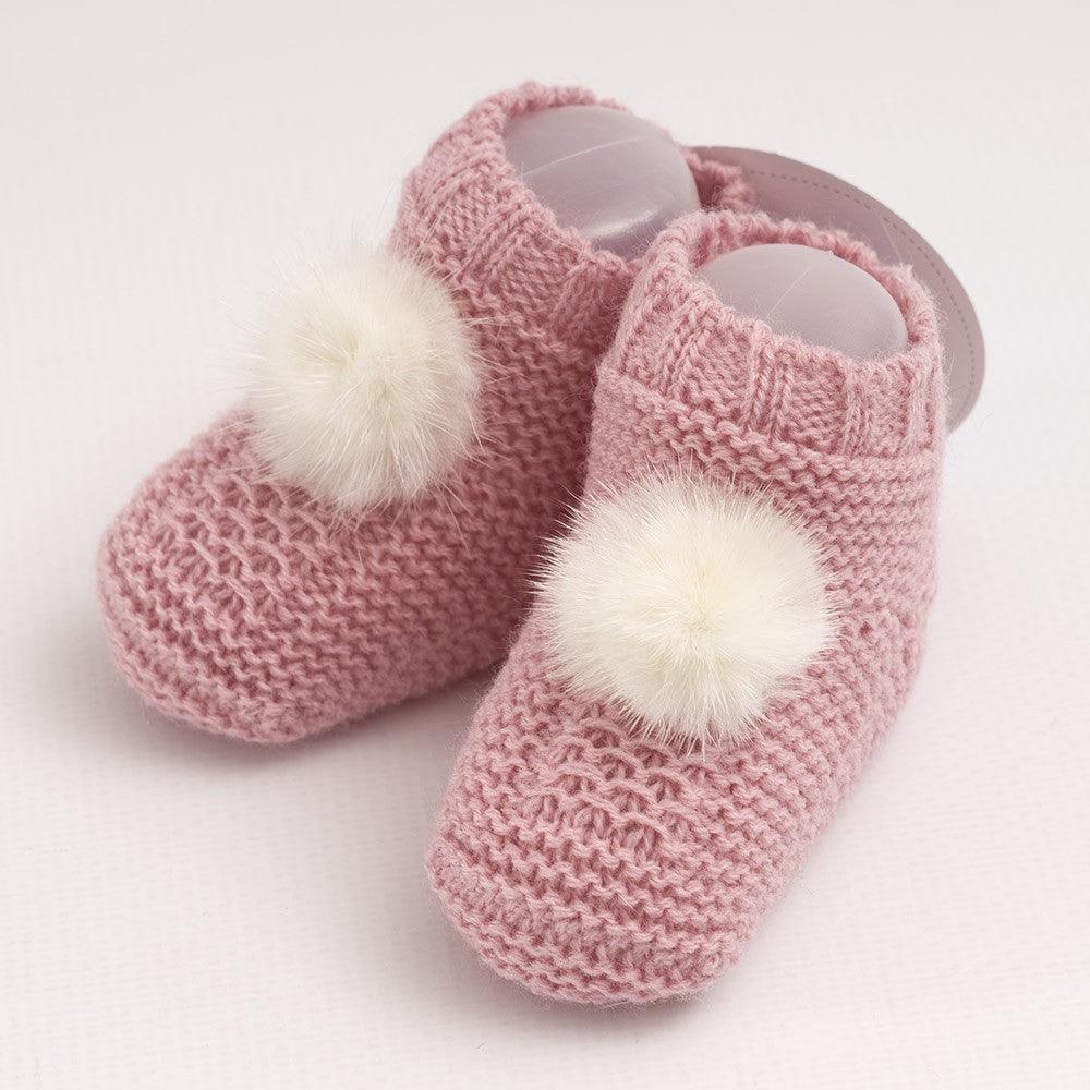 Peucos Invierno Bebé Pompon Juliana j4195 Colores
