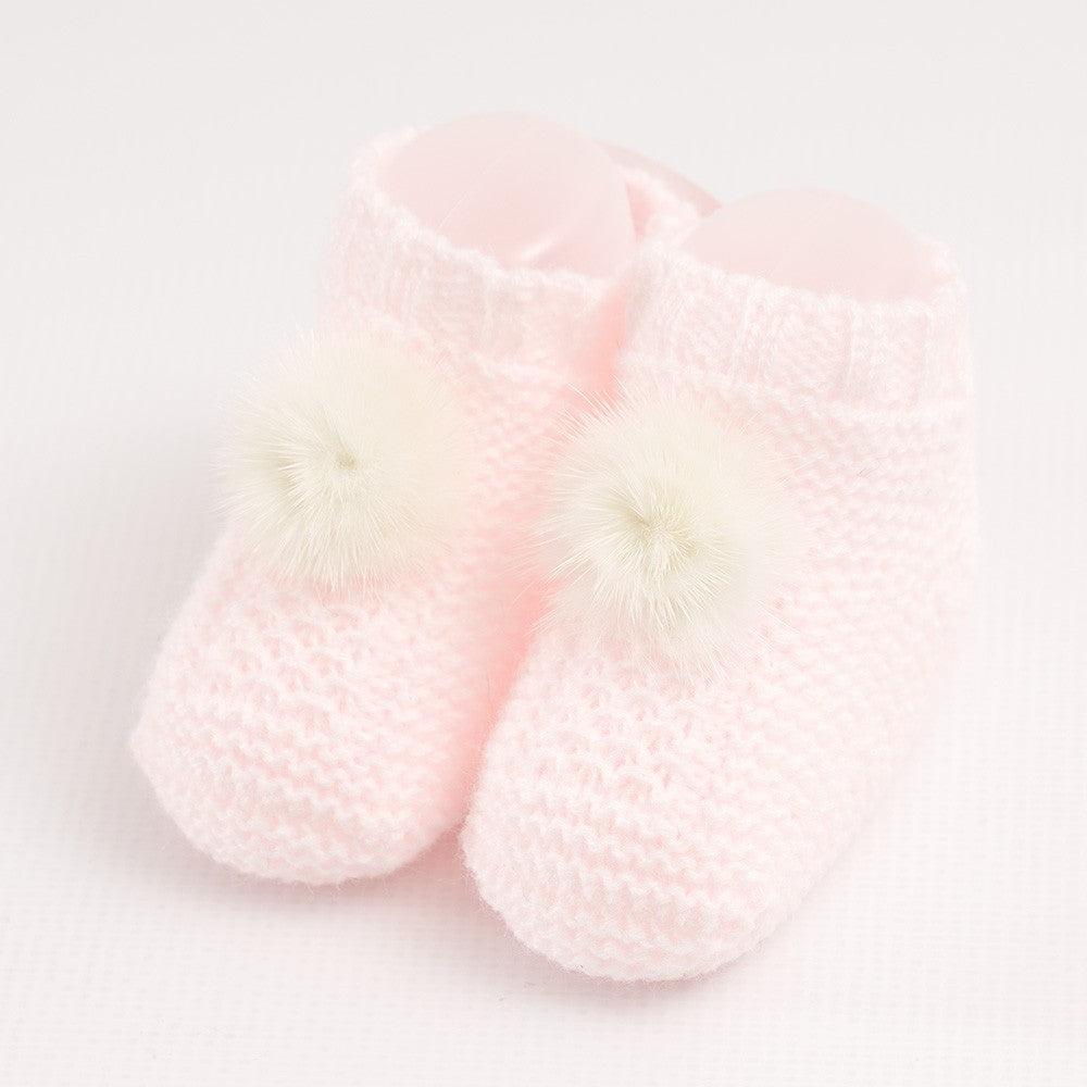Peucos Invierno Bebé Pompon Juliana j4195 Colores