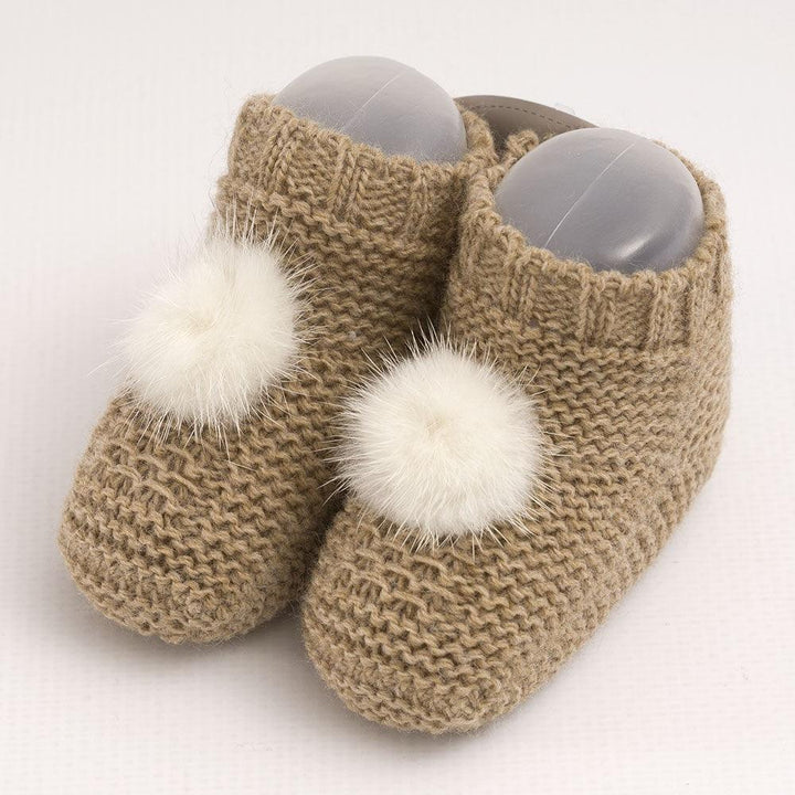 Peucos Invierno Bebé Pompon Juliana j4195 Colores