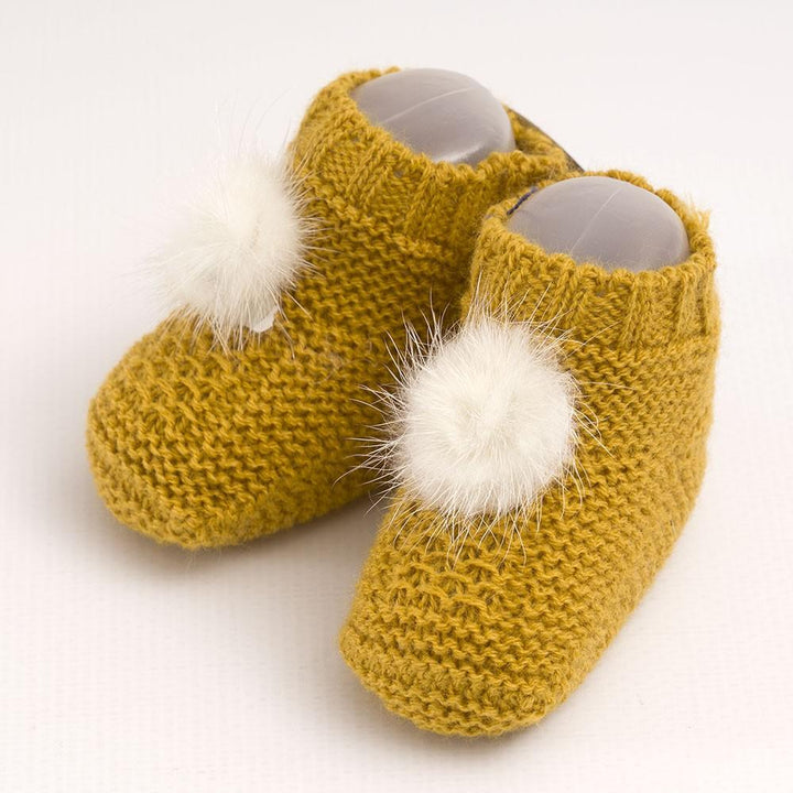 Peucos Invierno Bebé Pompon Juliana j4195 Colores