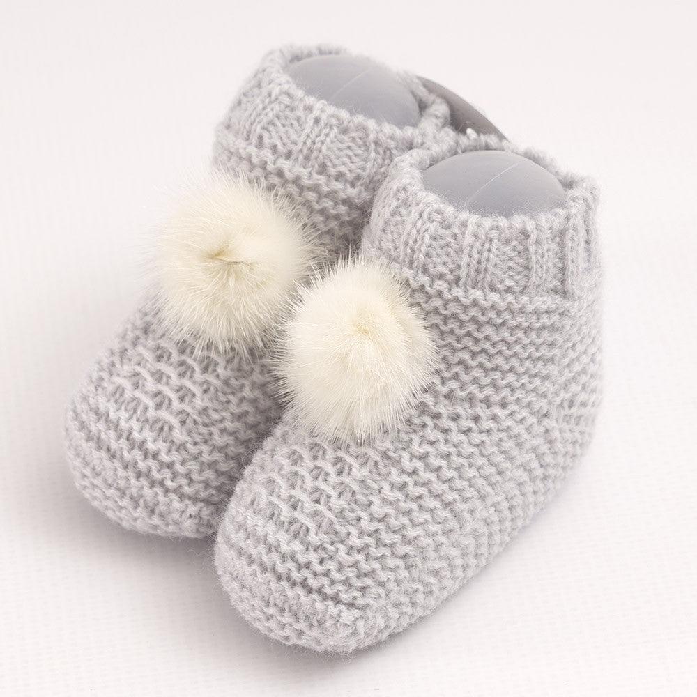 Peucos Invierno Bebé Pompon Juliana j4195 Colores