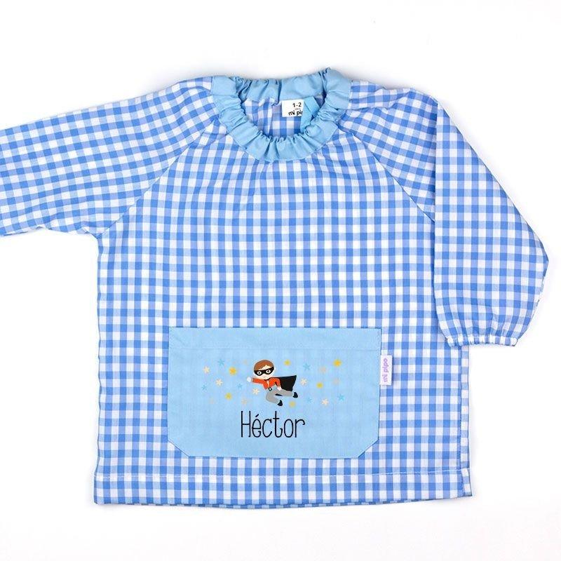 Babi Guardería Cuello sueter Personalizado Mi Pipo Superheroe - Nanetes #