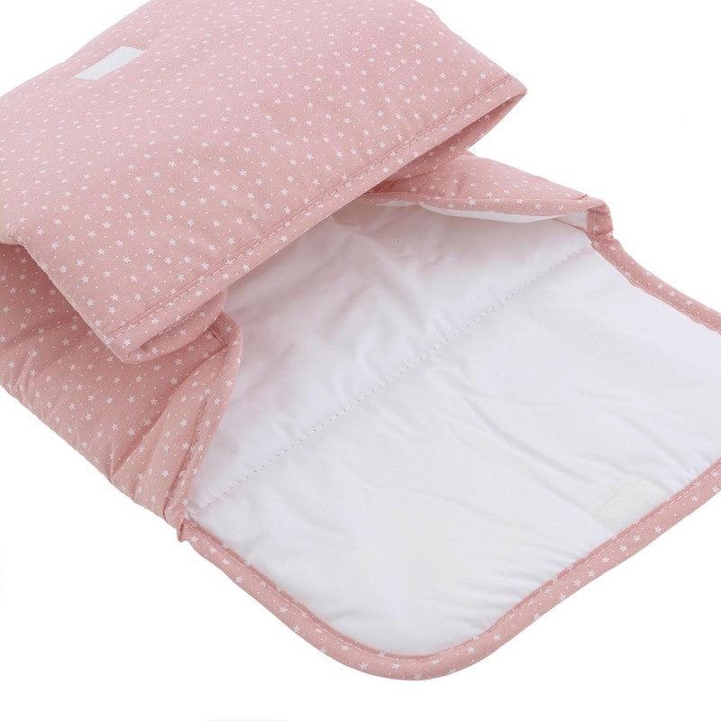 Cambiador plegable Bebé Forest Rosa Cambrass - Nanetes #