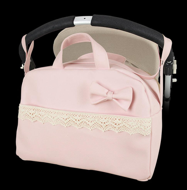 Bolso Maternidad Personalizado Penélope Rosa Nanetes - Nanetes #