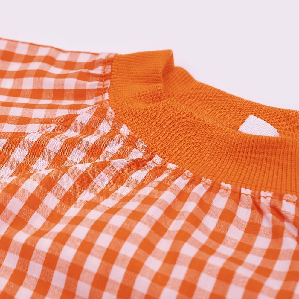 Babi Guardería Cuello sueter Personalizado Nanetes Naranja - Nanetes #