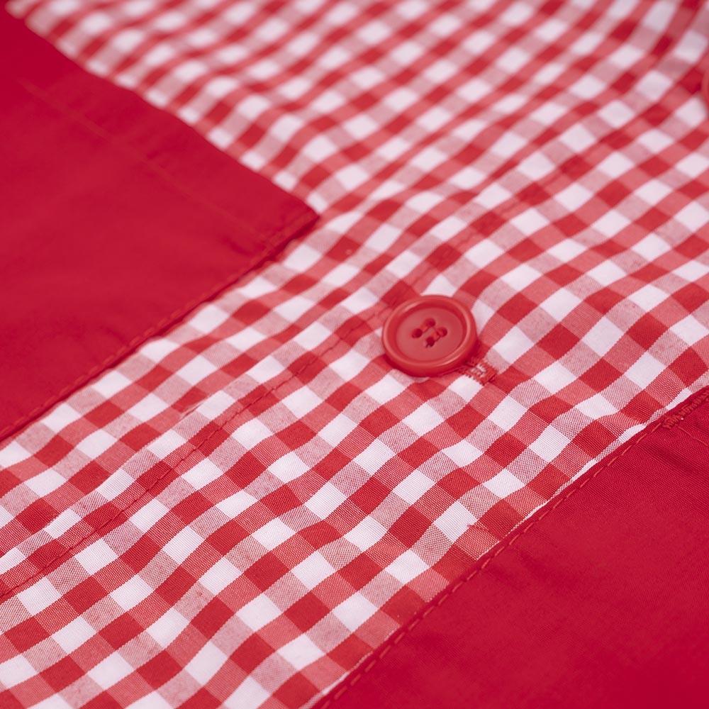 Babi Guardería Personalizado Botones Nanetes Rojo - Nanetes #