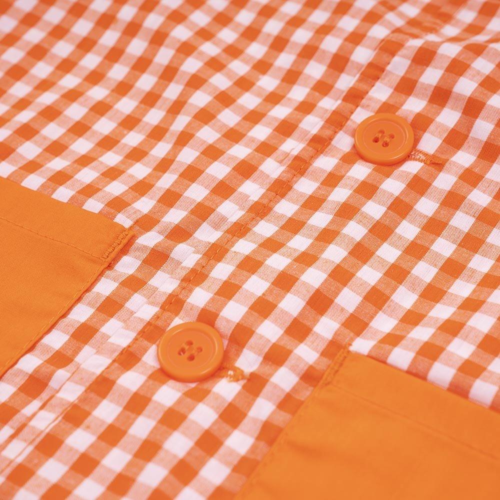 Babi Guardería Personalizado Botones Nanetes Naranja - Nanetes #