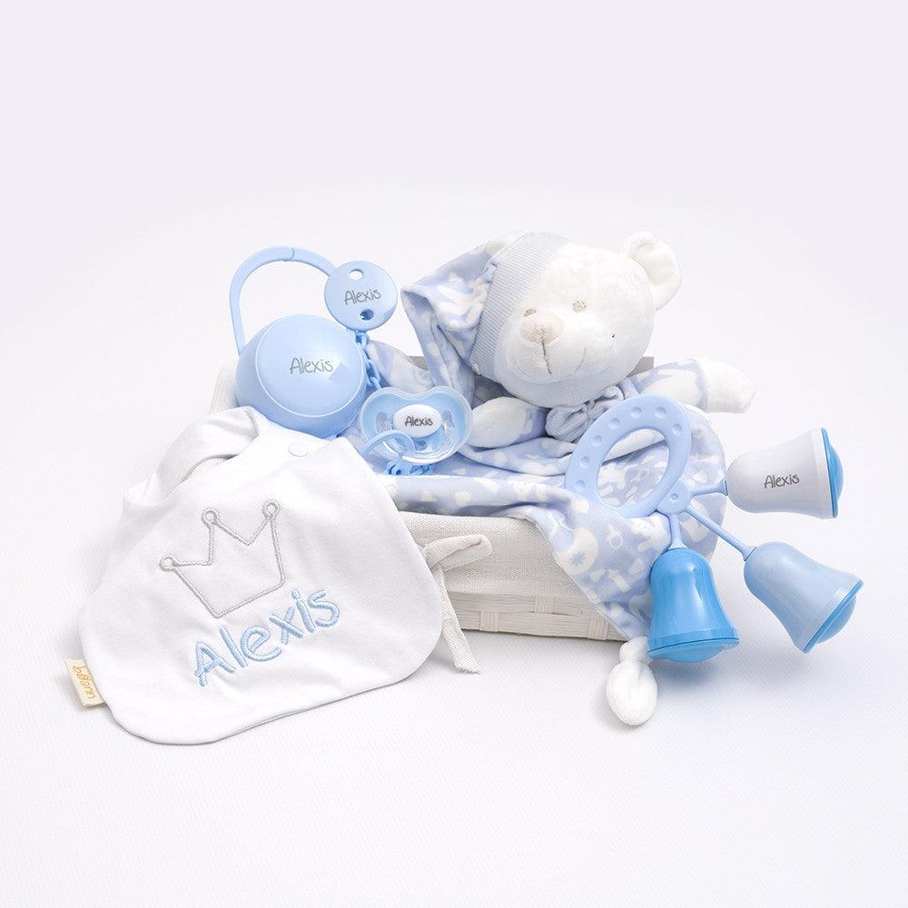 Cesta Regalo Bebé Dou dou Personalizado Pack Boann Nanetes - Nanetes #