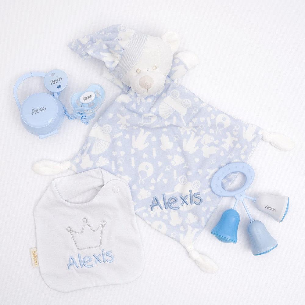 Cesta Regalo Bebé Dou dou Personalizado Pack Boann Nanetes - Nanetes #